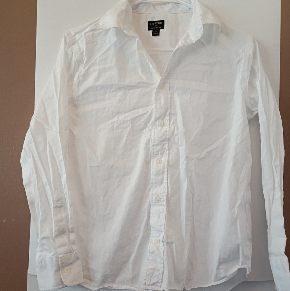 Classic White Boy's Shirt
